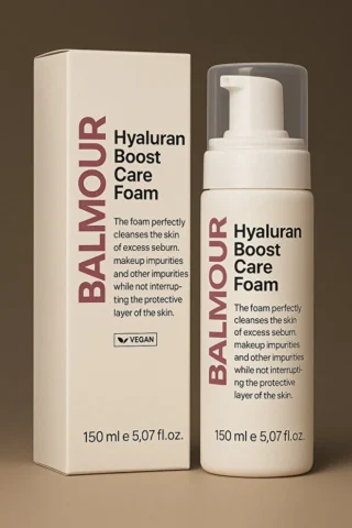 BALMOUR Hyaluran Onarıcı Ve Nemlendiren Saç Köpüğü